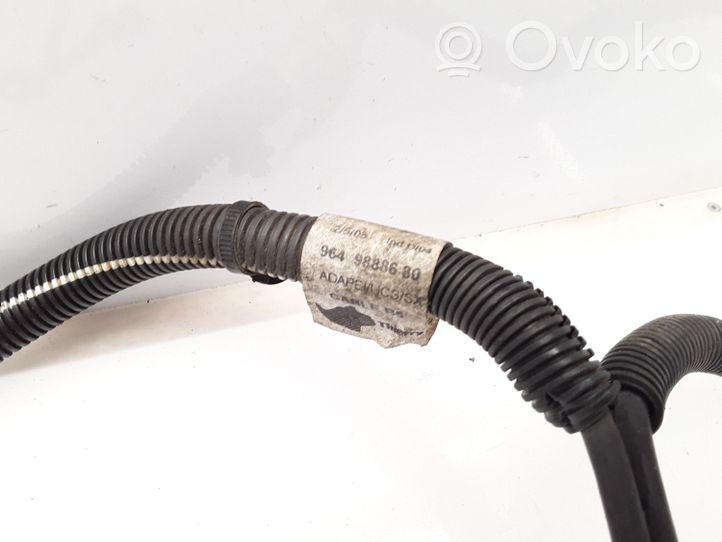 Citroen C4 I Câble de batterie positif 9649888680