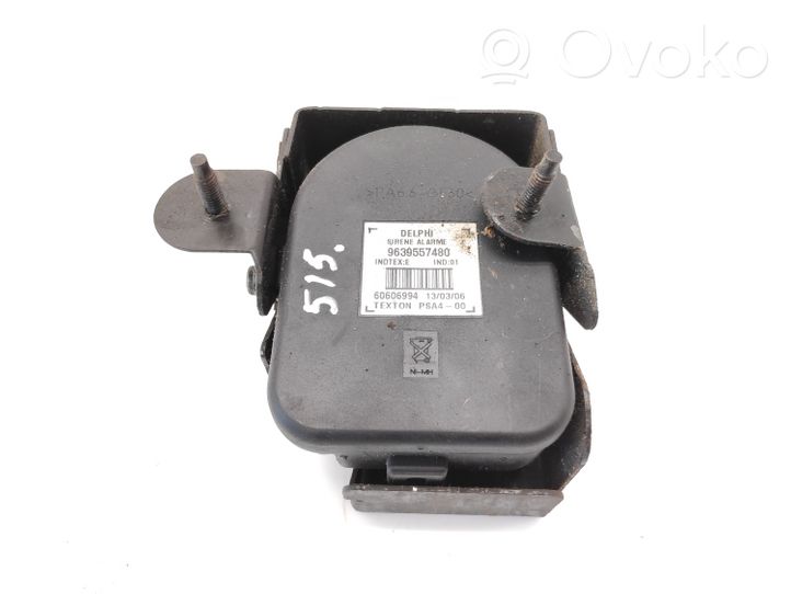 Citroen C6 Alarm system siren 9639557480