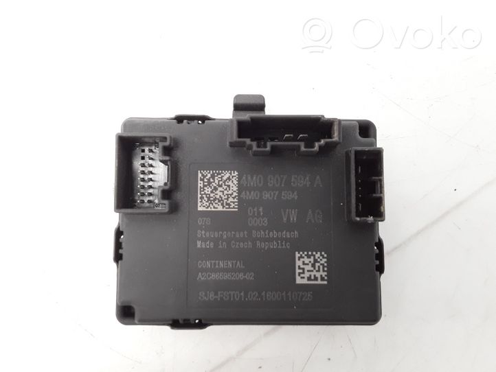 Audi A4 S4 B9 Unité de commande / module de toit ouvrant 4M0907594A