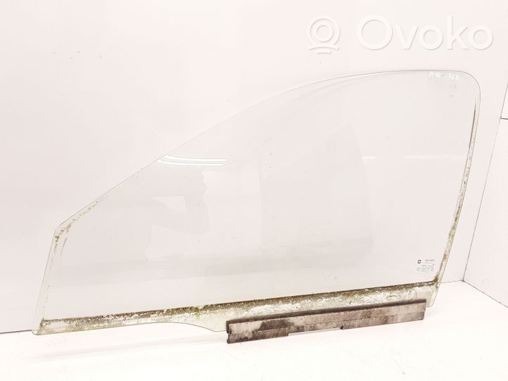 Opel Combo B Front door window/glass (coupe) 43R001100