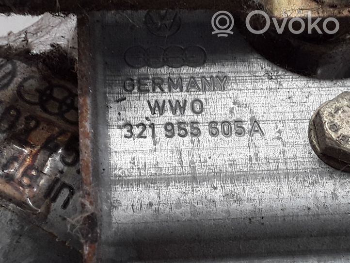 Volkswagen PASSAT B2 Mechanizm i silniczek wycieraczek szyby przedniej / czołowej 321955605