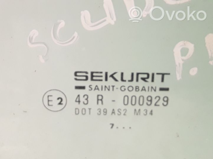 Fiat Scudo Pagrindinis priekinių durų stiklas (keturdurio) 43R000929