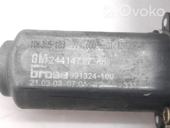 Opel Signum Elektryczny podnośnik szyby drzwi tylnych 24414777RH