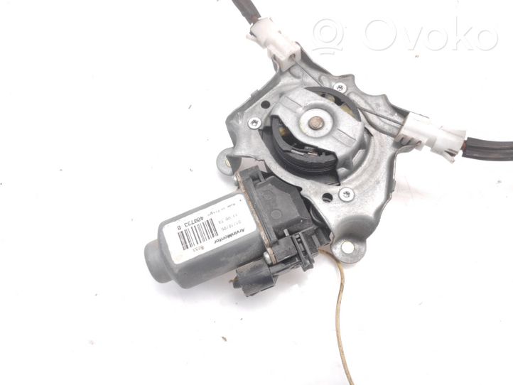 Renault Scenic RX Front door window regulator with motor 400733