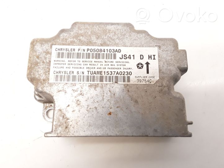 Chrysler Sebring (JS) Airbag control unit/module P05084103AD