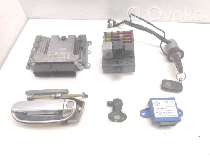 Alfa Romeo 166 Kit centralina motore ECU e serratura 55200785