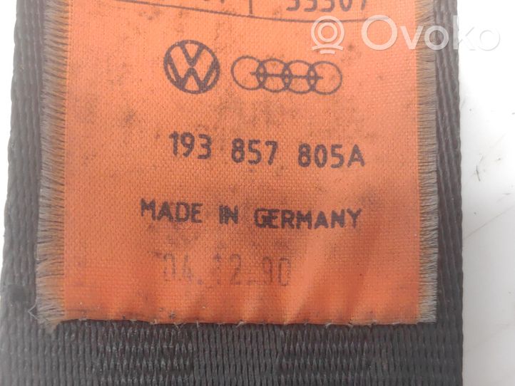 Volkswagen Golf II Pas bezpieczeństwa fotela tylnego 193857805A