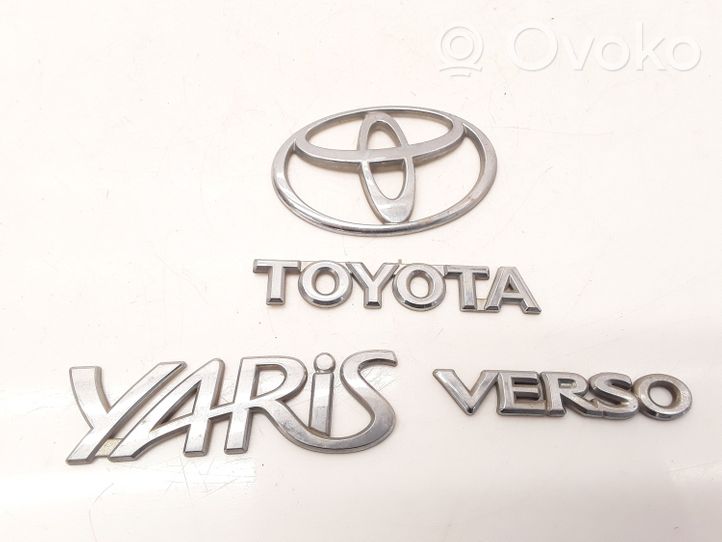 Toyota Yaris Verso Logo/stemma case automobilistiche 