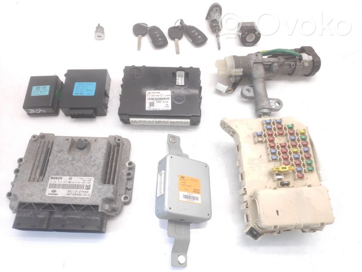 Hyundai Grandeur Kit centralina motore ECU e serratura 0281013257