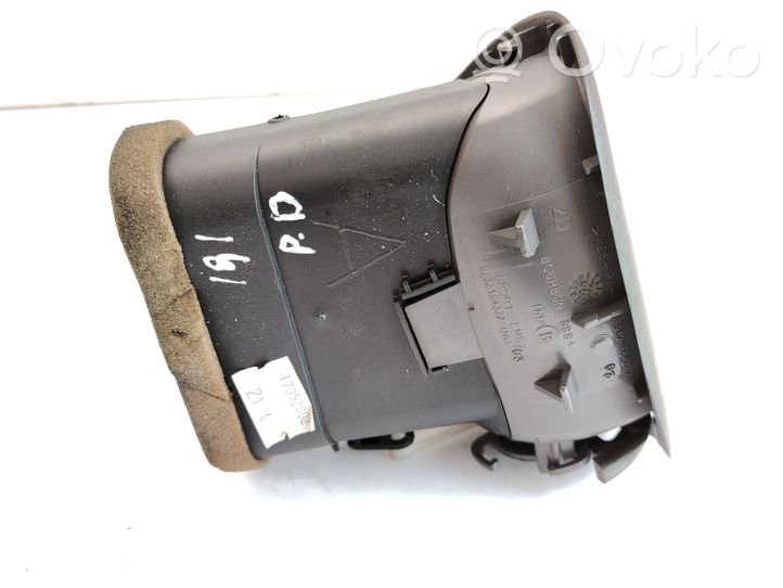 Peugeot 206 Copertura griglia di ventilazione laterale cruscotto 9632184377