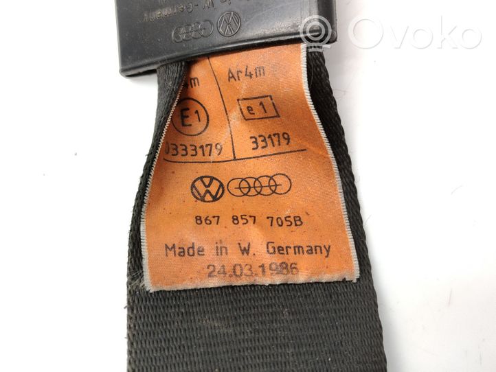 Volkswagen Polo II 86C 2F Front seatbelt 867857705B