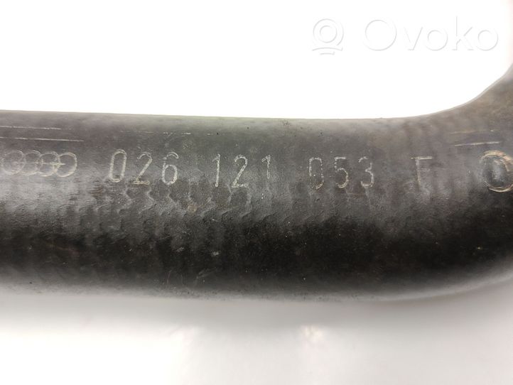 Audi 80 90 B2 Engine coolant pipe/hose 026121053F