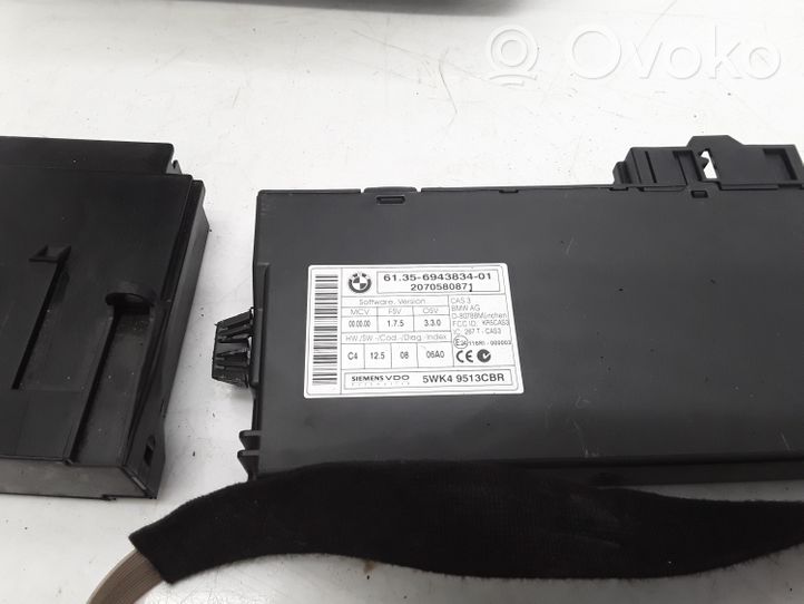 BMW 1 E81 E87 Aizdedzes ECU komplekts 0281013537