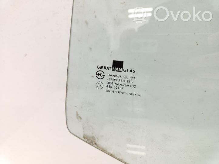 Chevrolet Tacuma Rear door window glass 43R00107