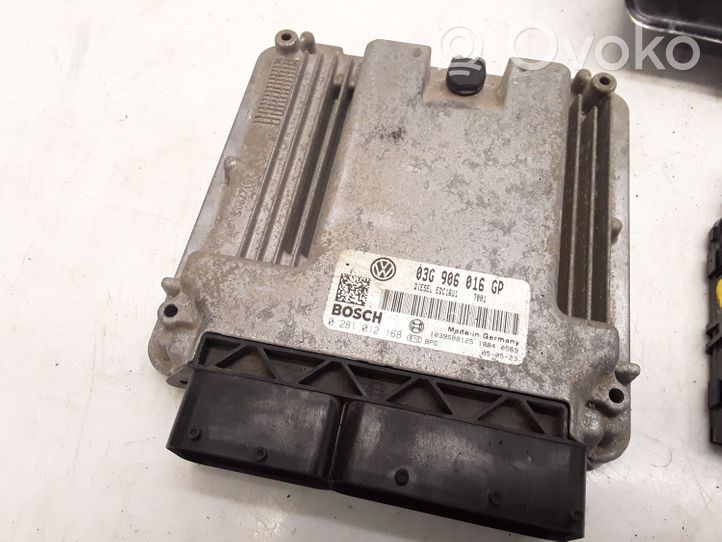 Volkswagen Caddy Kit calculateur ECU et verrouillage 03G906016GP