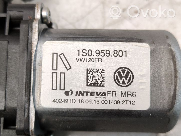 Volkswagen Up Front door window regulator motor 1S0959801