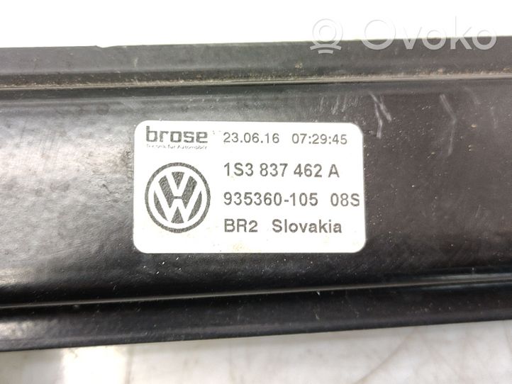 Volkswagen Up Etuoven sähkökäyttöinen ikkunan nostin 1S3837462A