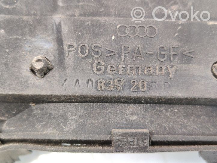 Audi 80 90 S2 B4 Klamka zewnętrzna drzwi tylnych 4A0839205D