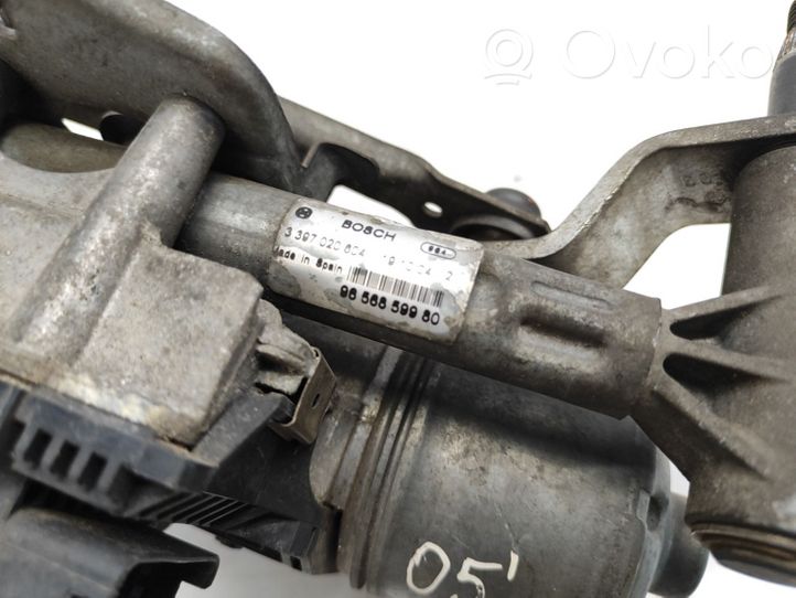 Peugeot 407 Mechanizm i silniczek wycieraczek szyby przedniej / czołowej 3397020604