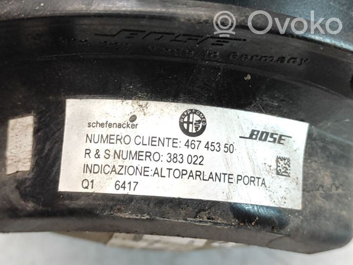 Alfa Romeo GT Altoparlante portiera anteriore 46745350