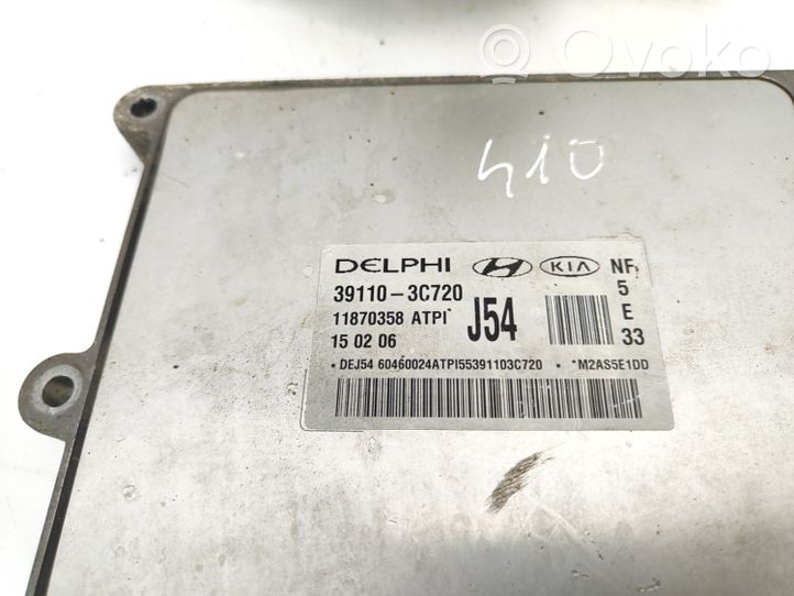 Hyundai Sonata Kit centralina motore ECU e serratura 391103C720