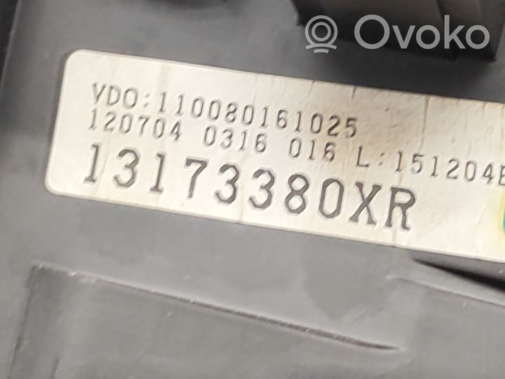 Opel Meriva A Tachimetro (quadro strumenti) 13173380XR