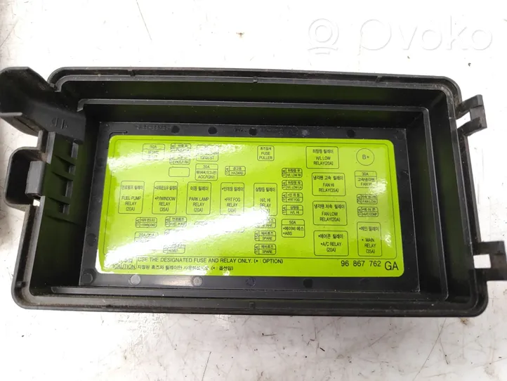 Chevrolet Aveo Fuse box set 96867129