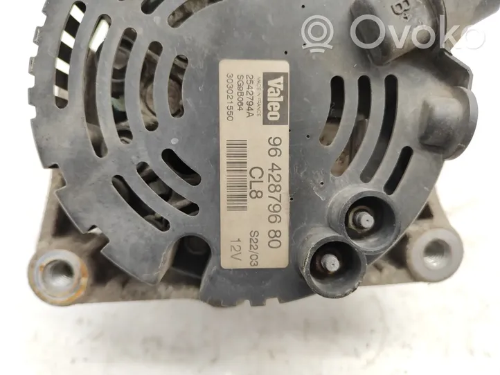 Citroen C3 Pluriel Generatore/alternatore 9642879680