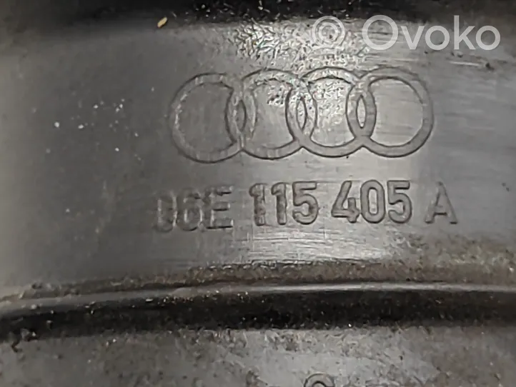 Audi A6 S6 C6 4F Mocowanie / uchwyt filtra oleju 06E115405A