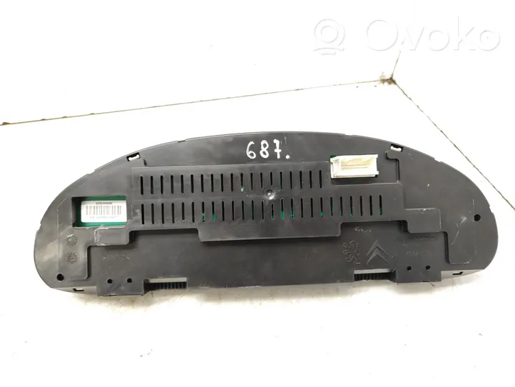 Peugeot 607 Compteur de vitesse tableau de bord 9649507480