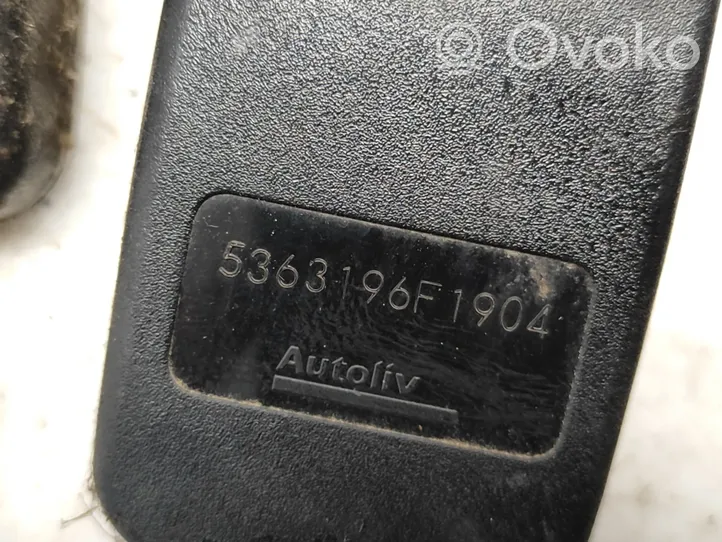 Peugeot 607 Boucle de ceinture de sécurité arrière 5352109F9