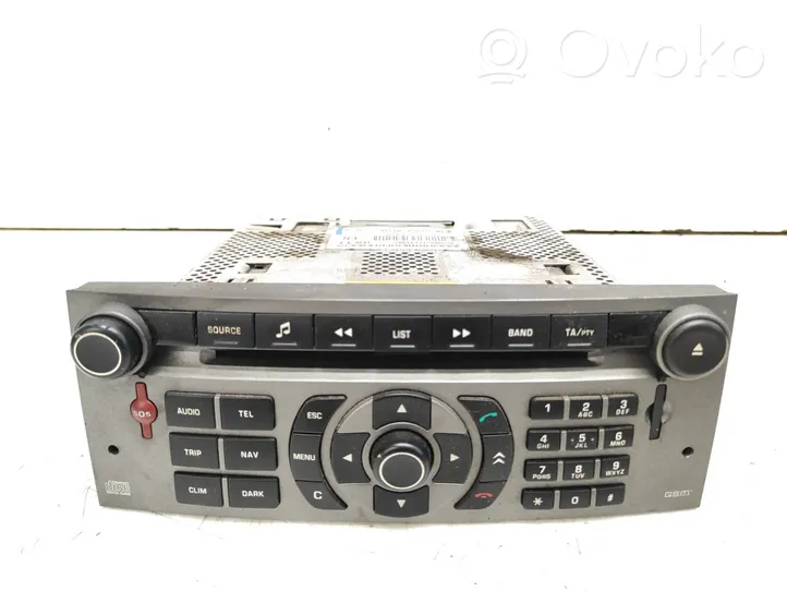 Citroen C5 Radio/CD/DVD/GPS-pääyksikkö 96601819YW