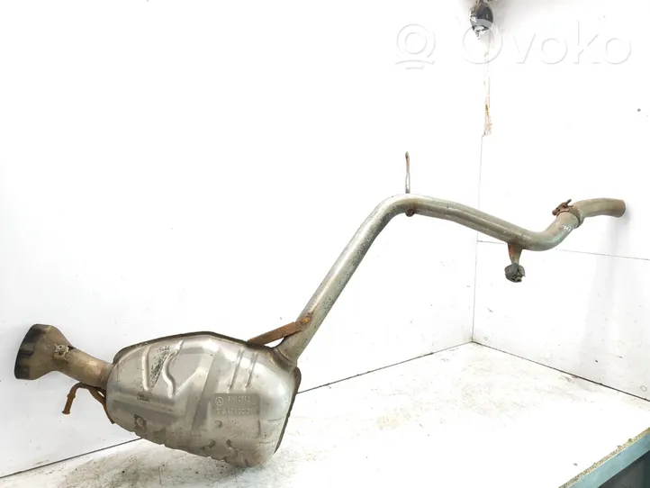 Mercedes-Benz CLS C219 Rear muffler/silencer tail pipe 2194910001