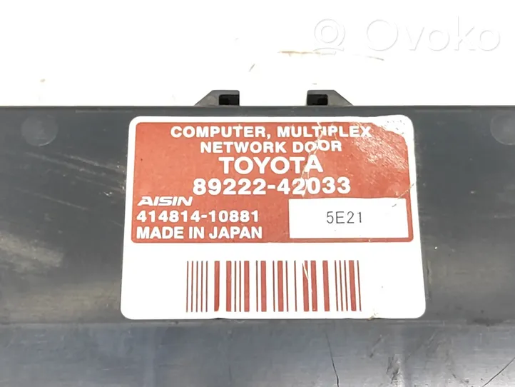 Toyota RAV 4 (XA40) Türsteuergerät 8922242033