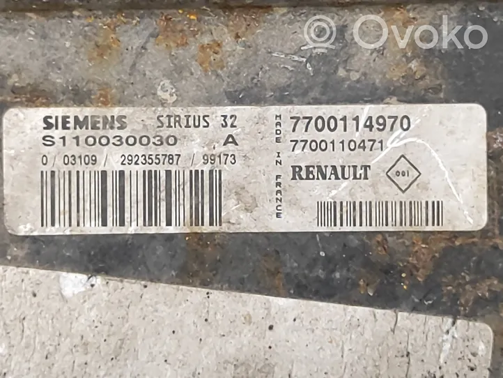 Renault Megane I Calculateur moteur ECU 7700114970