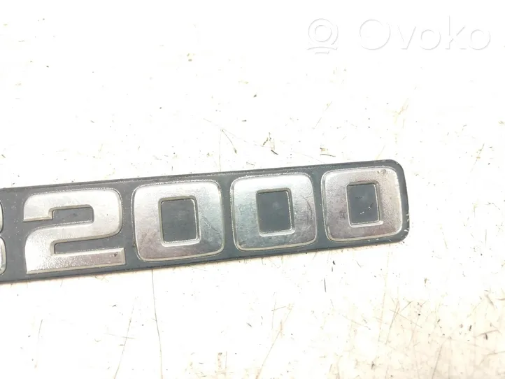 Mazda B series UF Front door emblem/model letters DOIUB3951720