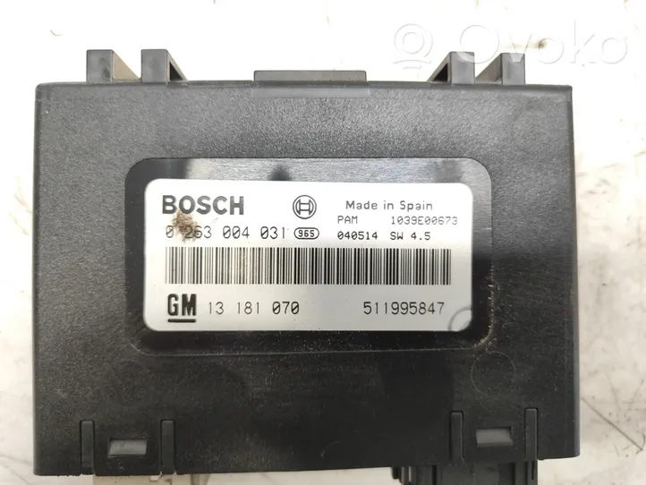 Opel Vectra C Parking PDC control unit/module 0263004031