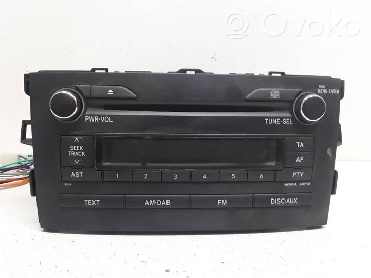 Toyota Auris E180 Panel / Radioodtwarzacz CD/DVD/GPS 8612002A50