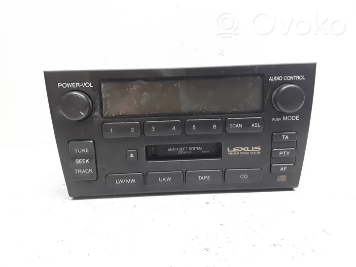 Lexus GS 300 400 430 Unità principale autoradio/CD/DVD/GPS 0861203A530