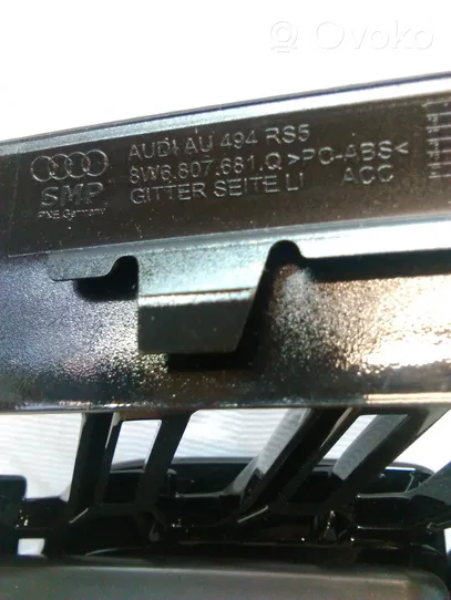 Audi A5 Grille antibrouillard avant 8W6807681Q