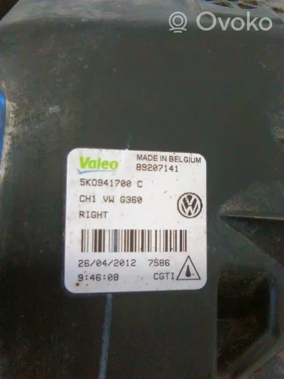Volkswagen Golf VI Miglas lukturis priekšā 5K0941700C