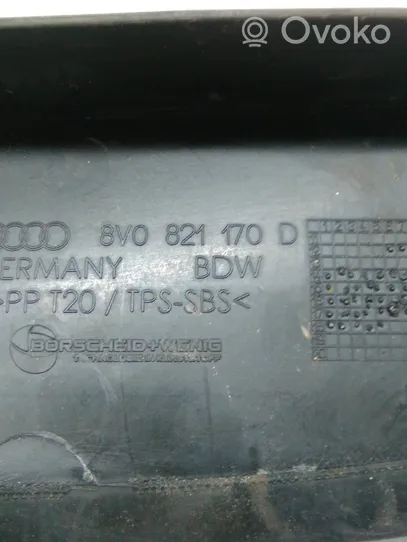 Audi A3 S3 8V Inne części karoserii 8V0821170D