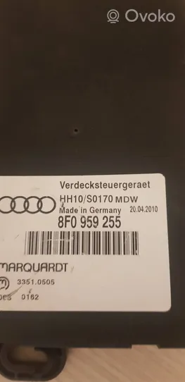 Audi A4 S4 B7 8E 8H Sterownik / Moduł ECU 8F0959255