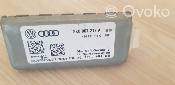 Audi A4 S4 B8 8K Kamera szyby przedniej / czołowej 8K0907217A