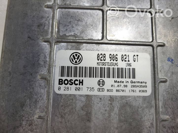Volkswagen Sharan Centralina/modulo del motore 028906021GT