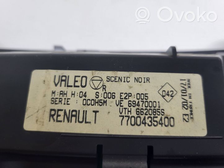 Renault Scenic RX Panel klimatyzacji 7700435400