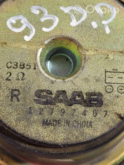 Saab 9-3 Ver1 Głośnik drzwi przednich 12797407