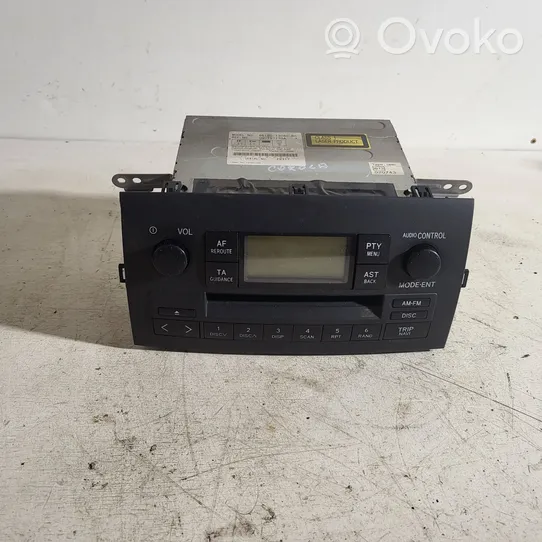 Toyota Corolla Verso AR10 Unité principale radio / CD / DVD / GPS 8612013060B0