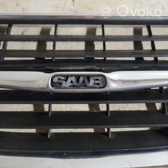 Saab 9-5 Grille calandre supérieure de pare-chocs avant 5142823