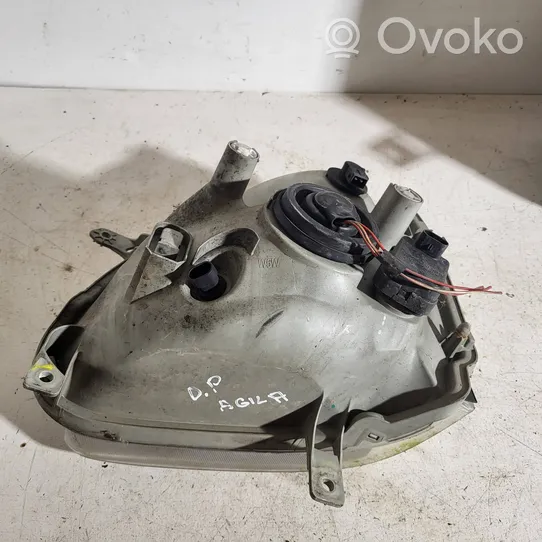 Opel Agila A Lampa przednia 01025385